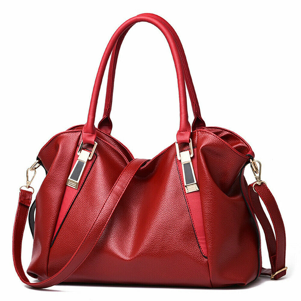 Fashion Women's Soft Leather Shoulder Bag Tote Lady Handbag Hobo Purse Satchel