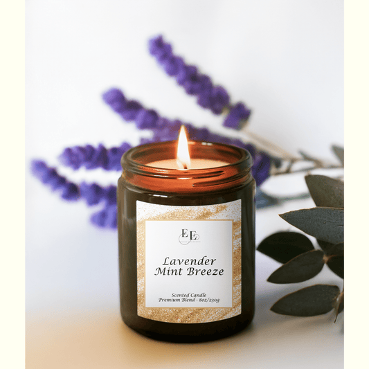 Lavender Mint Breeze Candle.