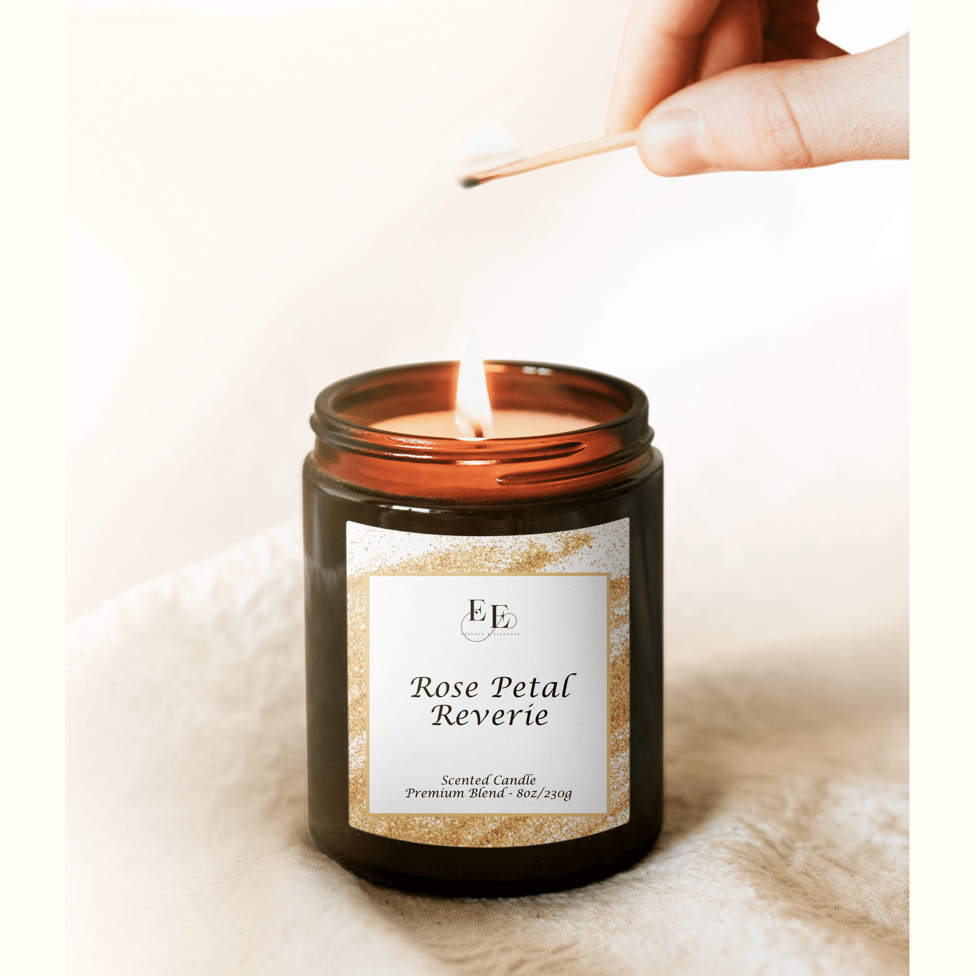 Rose Petal Reverie Candle.