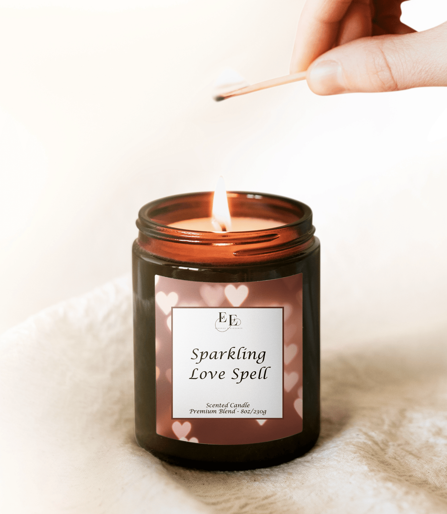 Sparkling Love Spell Candle